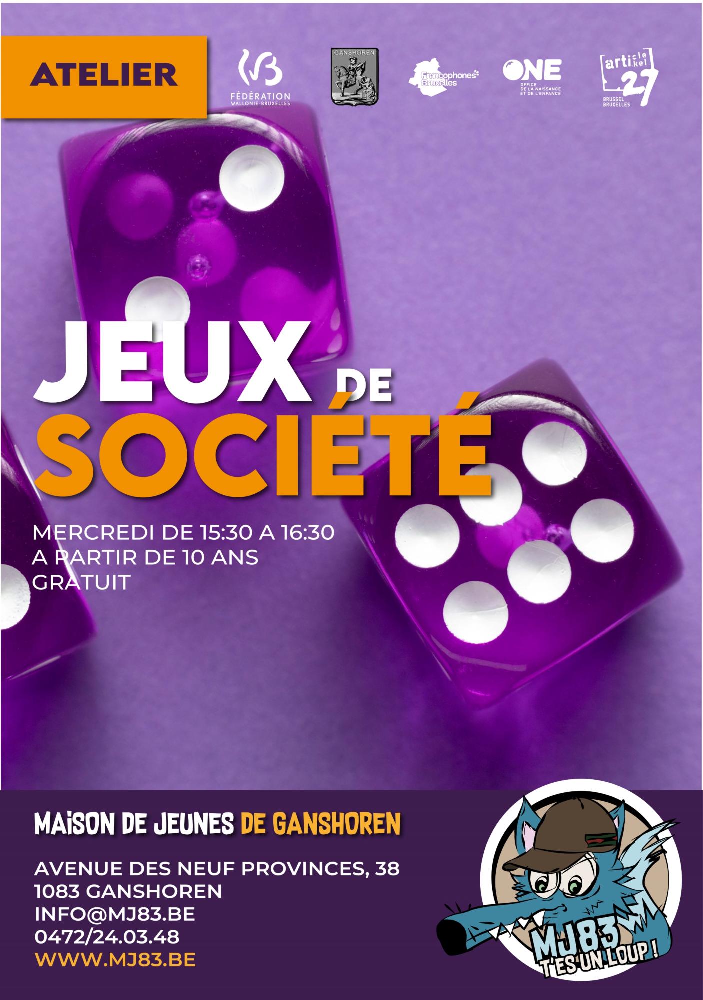 JEUX DE SOCIETE